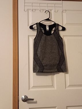 New Mix Gray Athletic Tank Top